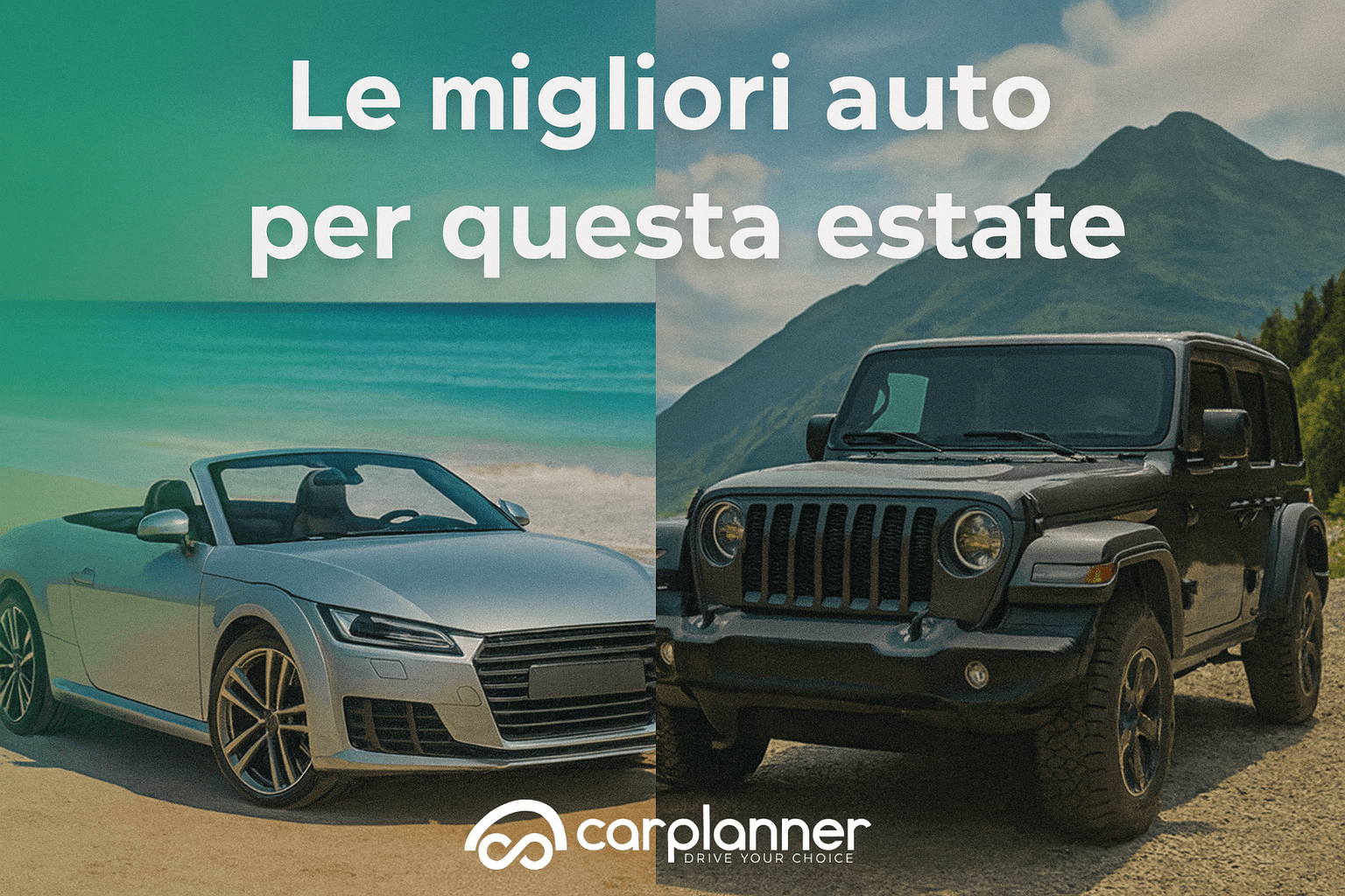 Le migliori auto per mare e montagna estate 2025 | CarPlanner